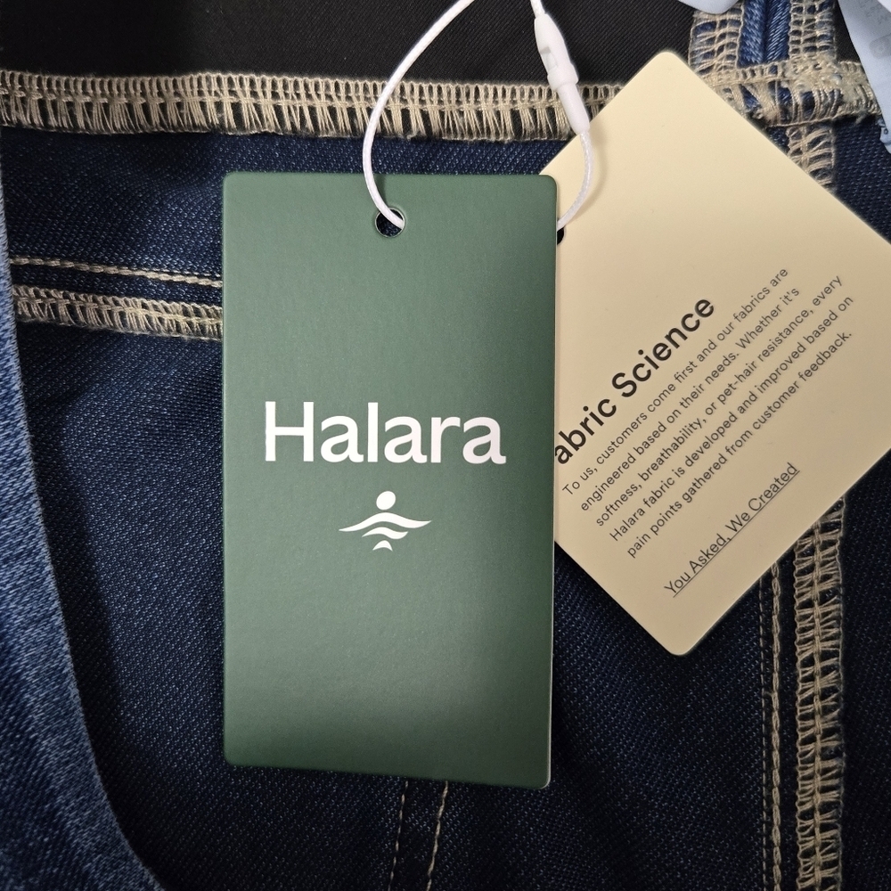 Halara Wide Leg Jeans. Size Large - Picture 15 of 16